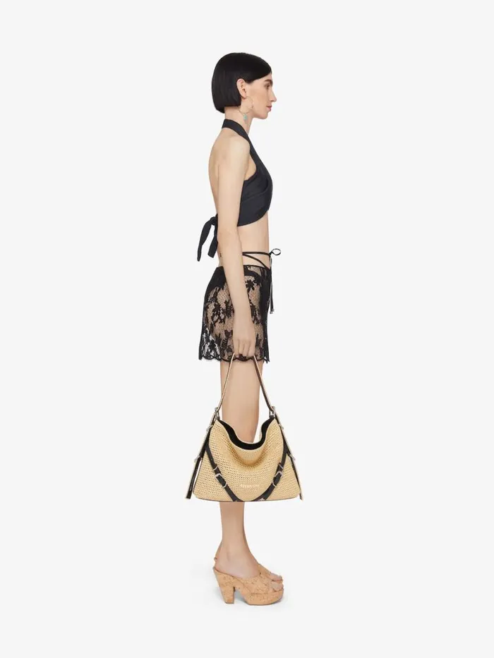 Women Skirts Givenchy Mini Skirt In Lace Black