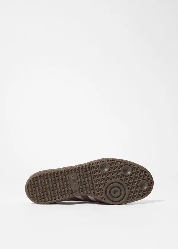 Women Sneakers and Other Stories Adidas Samba OG Sneakers Beigeandburgundy