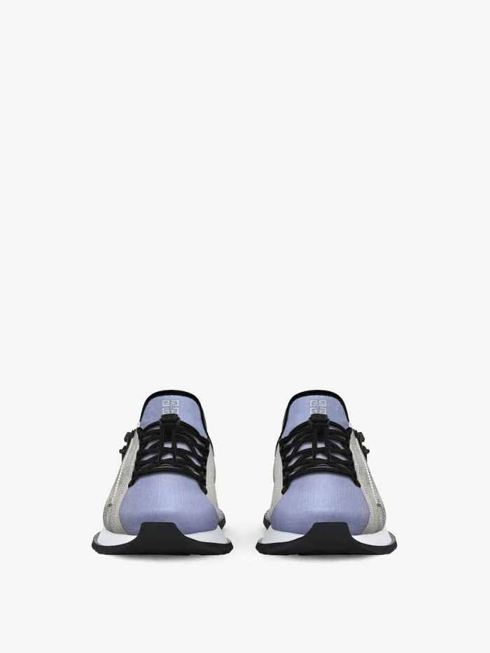 Women Sneakers Givenchy Spectre Runner Sneakers In Synthetic Fiber With Zip Lilacsilvery Women Sneakers Givenchy Spectre Runner Sneakers In Synthetic Fiber With Zip Lilacsilvery