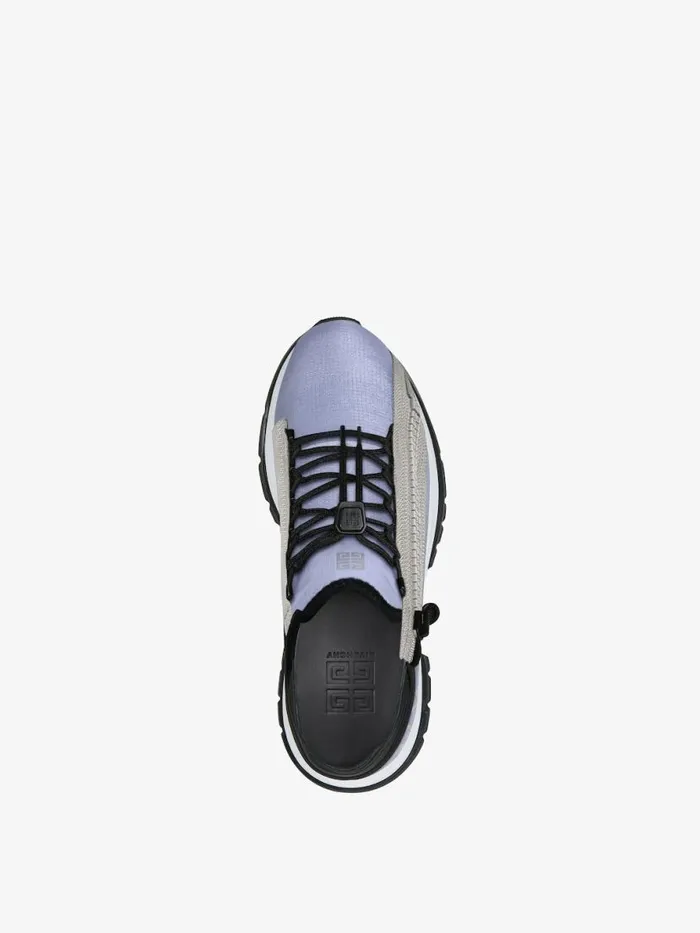 Women Sneakers Givenchy Spectre Runner Sneakers In Synthetic Fiber With Zip Lilacsilvery Women Sneakers Givenchy Spectre Runner Sneakers In Synthetic Fiber With Zip Lilacsilvery