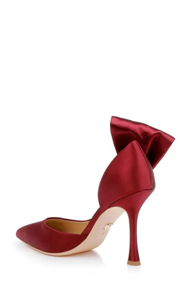 Women Stiletto Badgley Mischka Alejandra Pointed Toe Pumps Black