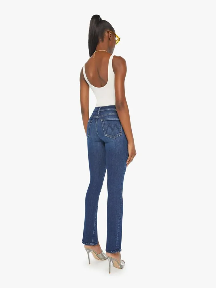 Women Straight Mother Denim The Rascal Sliced Up Sneak Wash Mind Games Women Straight Mother Denim The Rascal Sliced Up Sneak Wash Mind Games