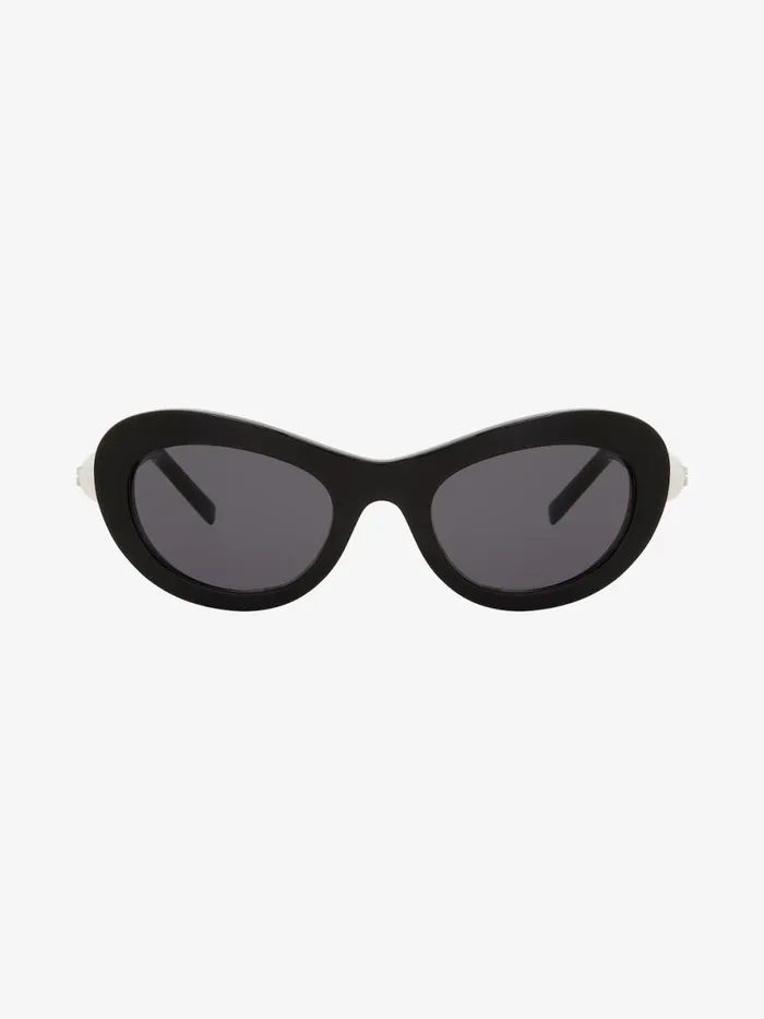 Women Sunglasses Givenchy 4G Pearl Sunglasses In Acetate With Crystals Black Women Sunglasses Givenchy 4G Pearl Sunglasses In Acetate With Crystals Black