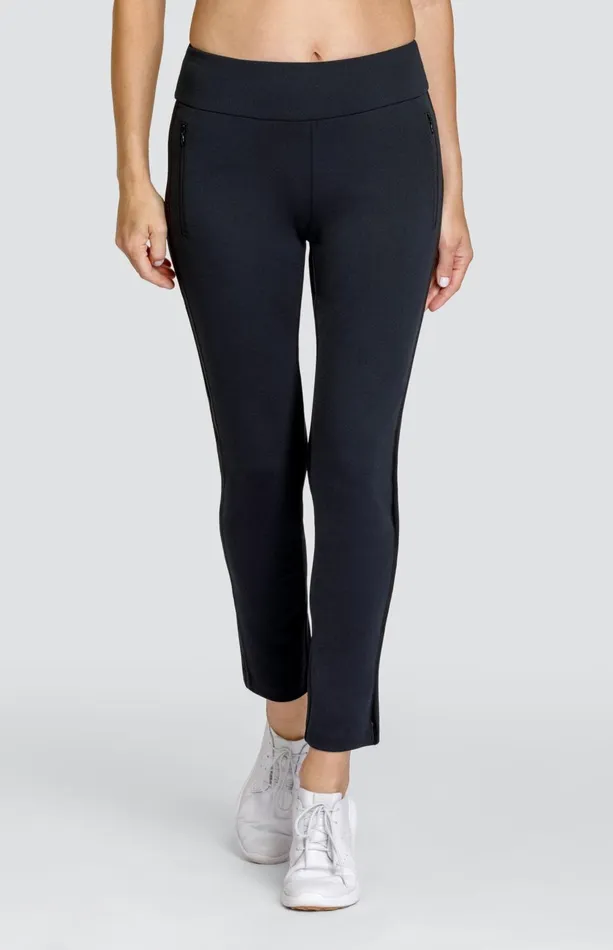 Women Tail Activewear Ankle Pants Aubrianna 28034 Ankle Pant Onyx Black