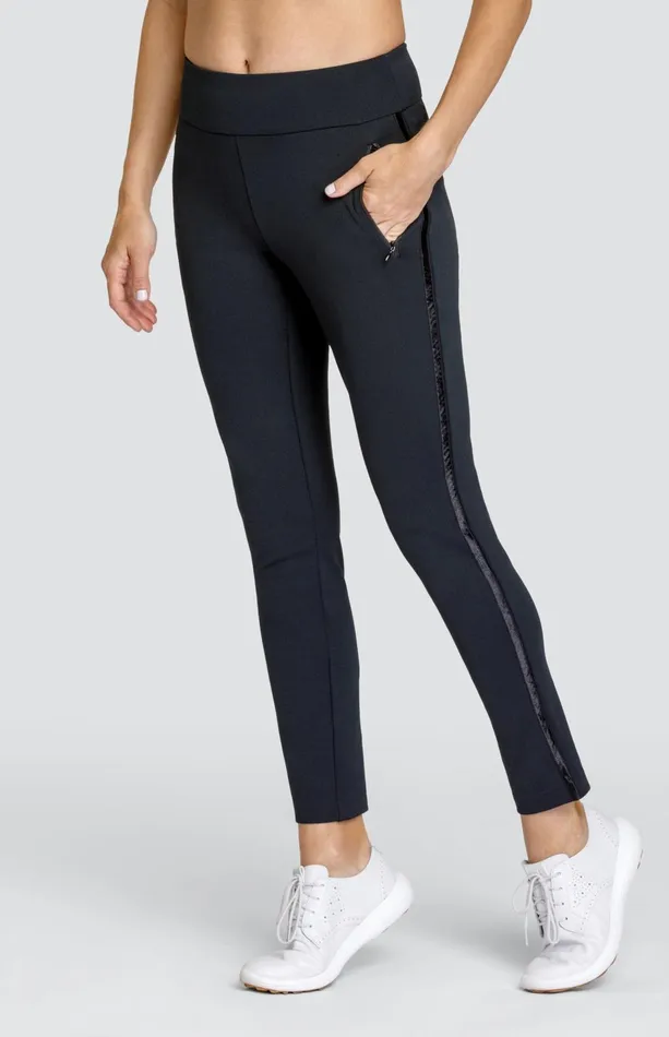 Women Tail Activewear Ankle Pants Aubrianna 28034 Ankle Pant Onyx Black