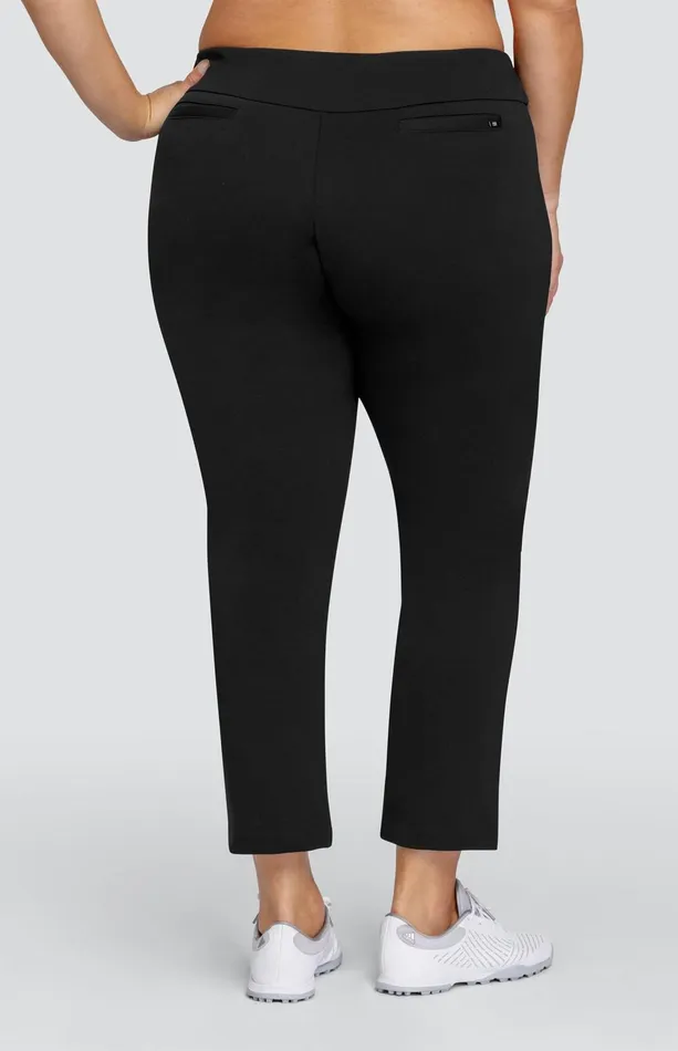 Women Tail Activewear Ankle Pants Aubrianna 28034 Ankle Pant Onyx Black