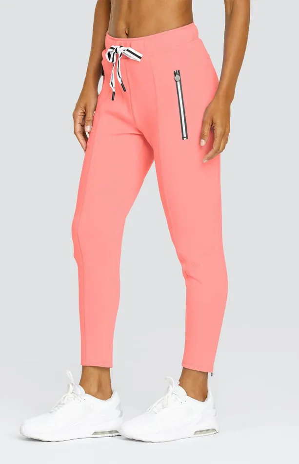 Women Tail Activewear Ankle Pants Eleanor Neon Melon Punch Jogger