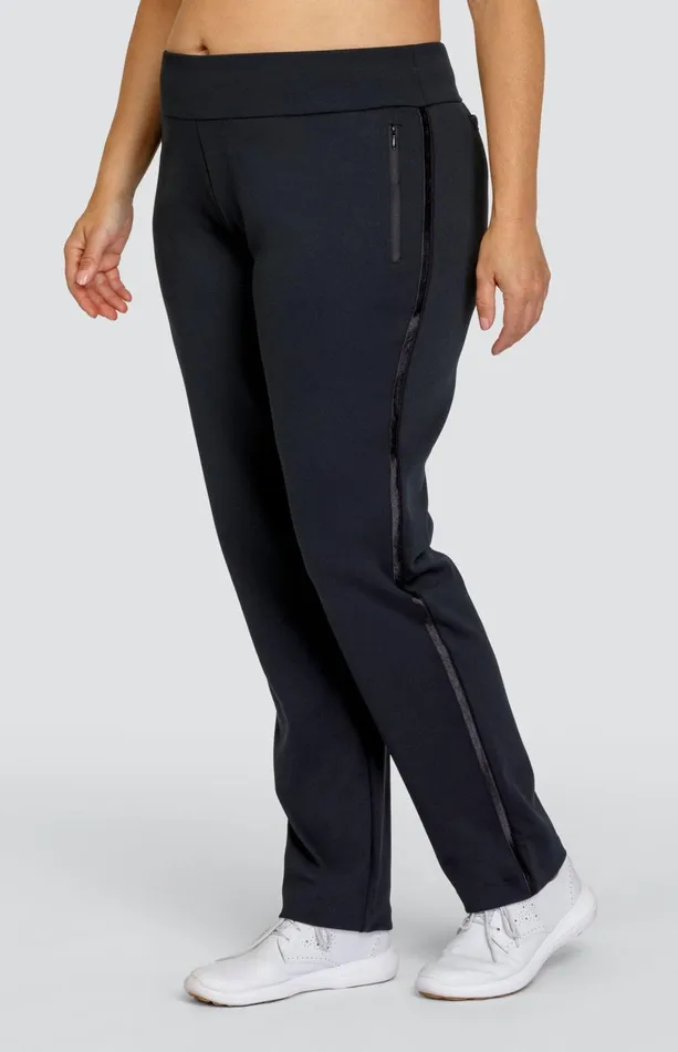 Women Tail Activewear Long Pants Aubrianna 31034 Pant Onyx Black