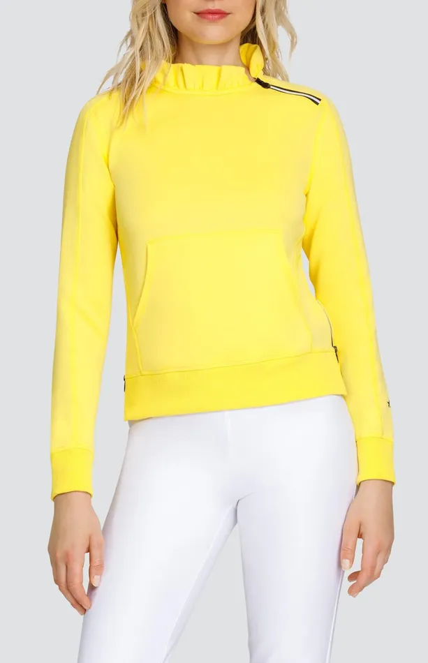 Women Tail Activewear Long Sleeve Condoleezza Aspen Gold Pullover