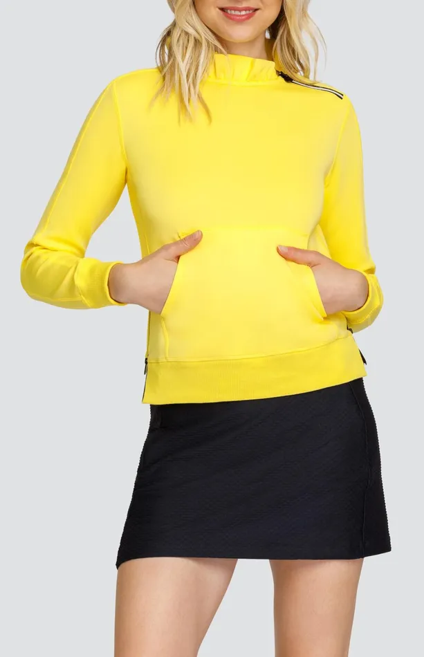 Women Tail Activewear Long Sleeve Condoleezza Aspen Gold Pullover