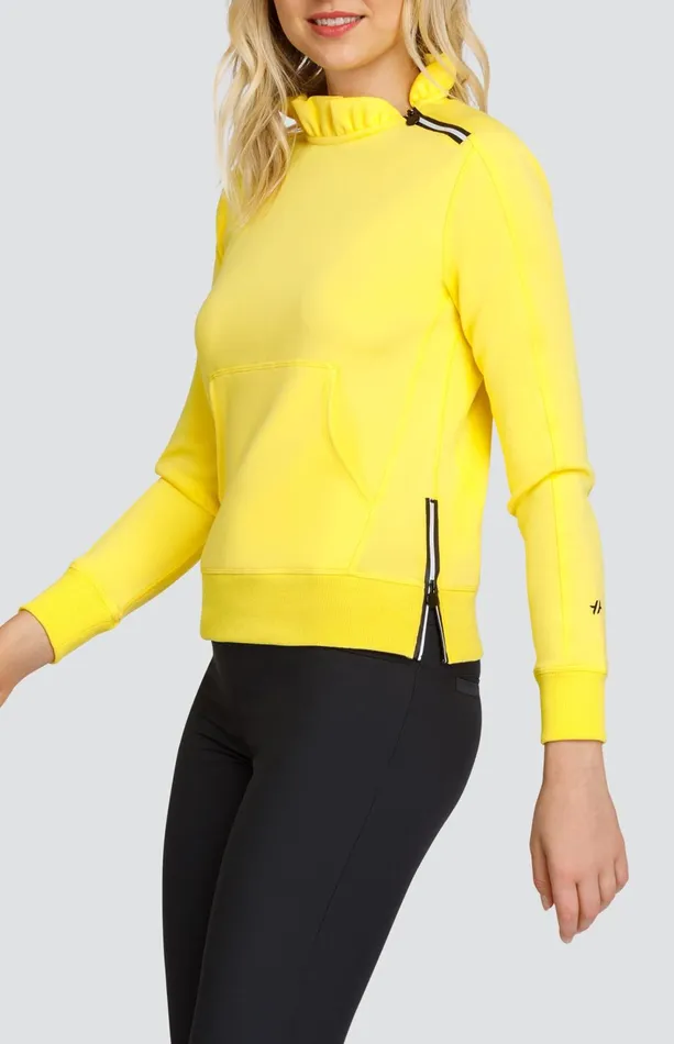 Women Tail Activewear Long Sleeve Condoleezza Aspen Gold Pullover
