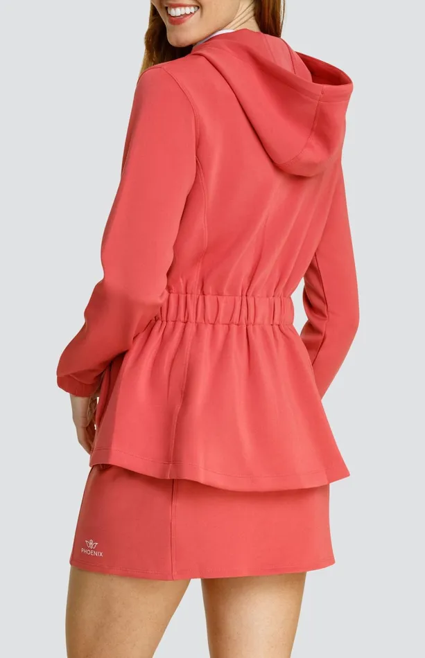 Women Tail Activewear Robyn Hooded Jacket Cherry Rose