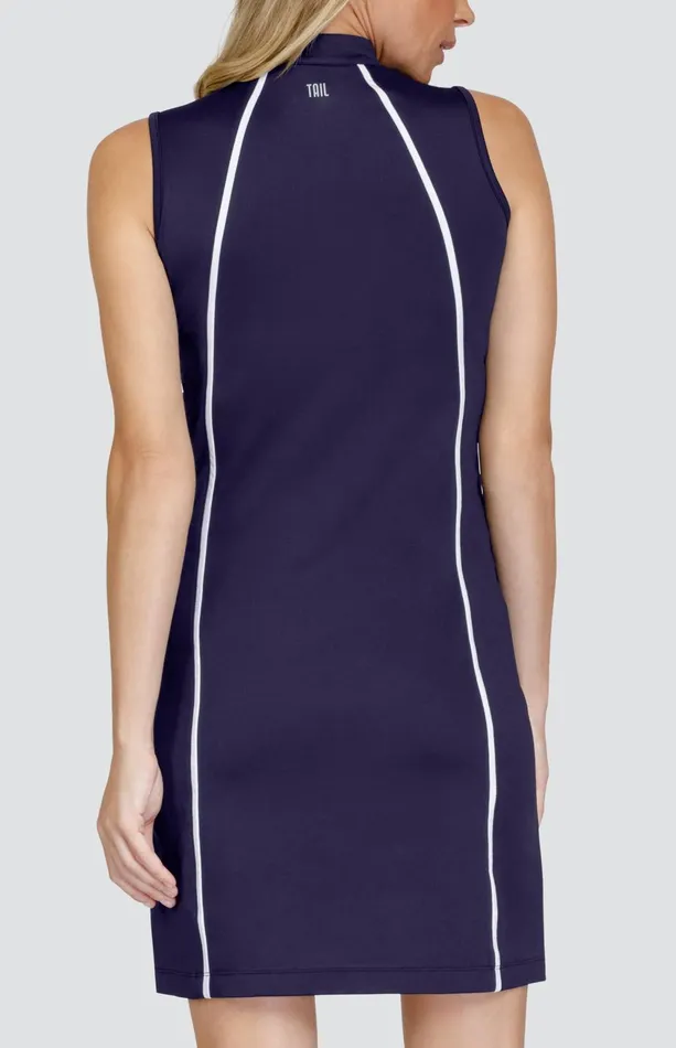 Women Tail Activewear Sleeveless Mika 365034 Dress Night Navy