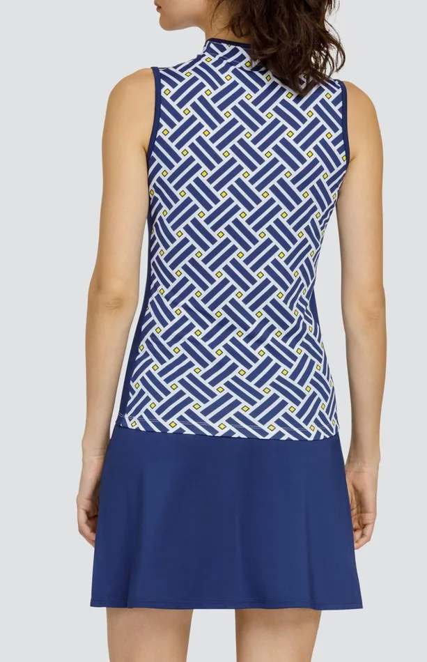 Women Tail Activewear Sleeveless Nolia Top Electric Diamond