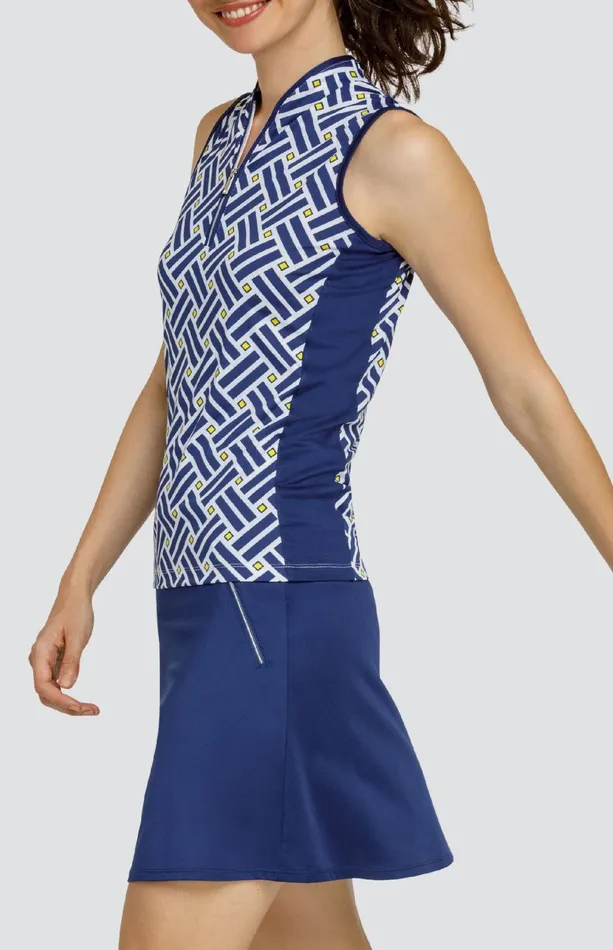 Women Tail Activewear Sleeveless Nolia Top Electric Diamond