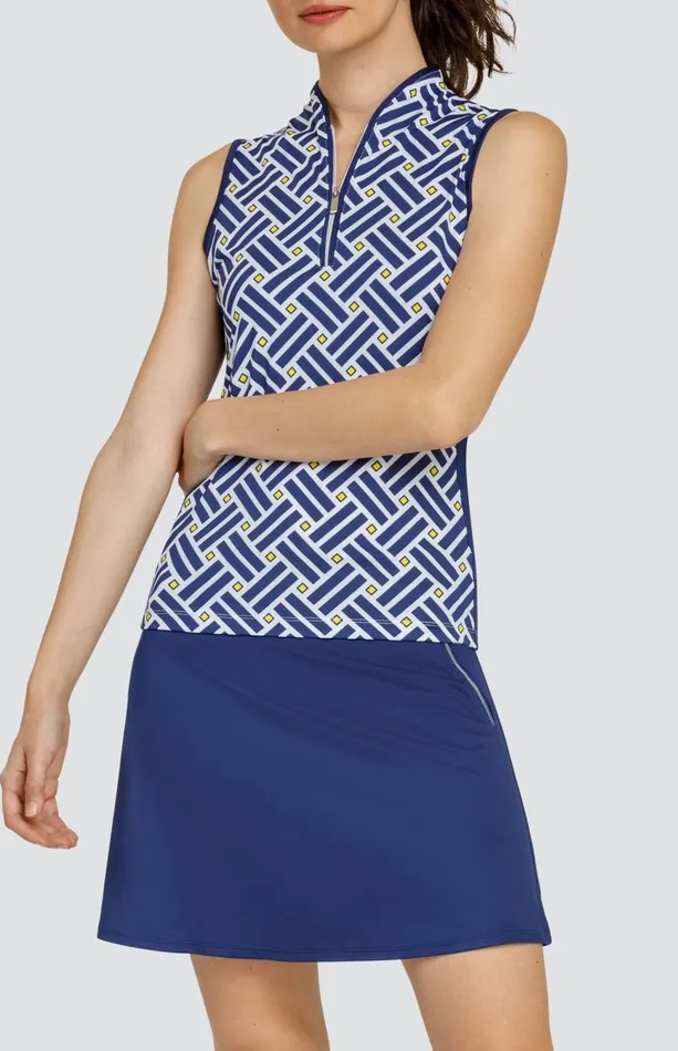 Women Tail Activewear Sleeveless Nolia Top Electric Diamond