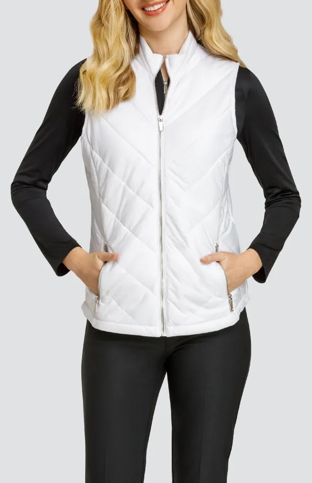 Women Tail Activewear Sonny Vest Chalk White