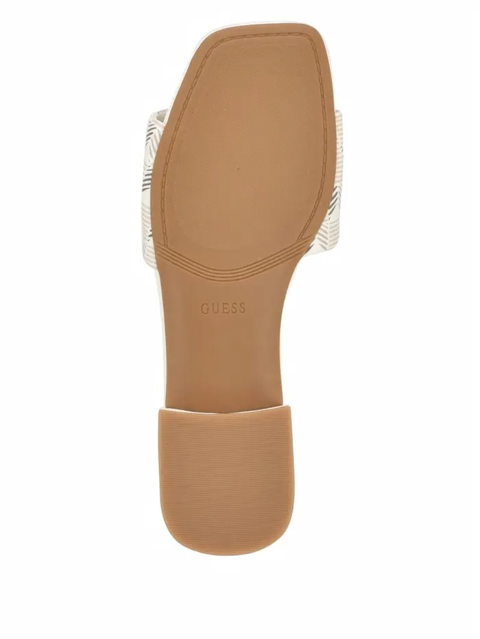 Women Tamed Triangle Sandals Ivory 150 Sandals GUESS