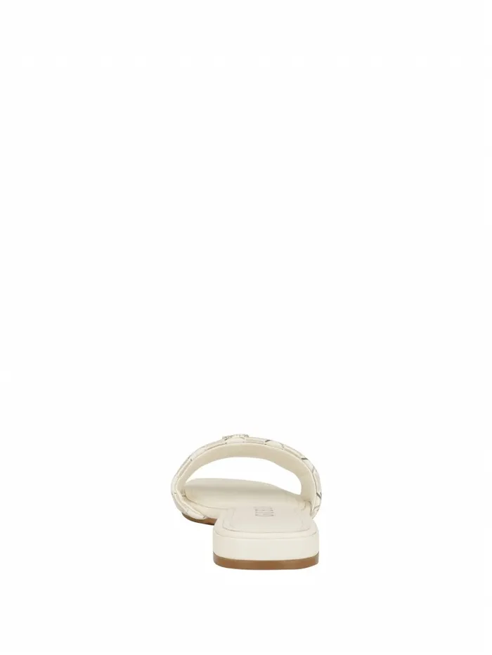 Women Tamed Triangle Sandals Ivory 150 Sandals GUESS