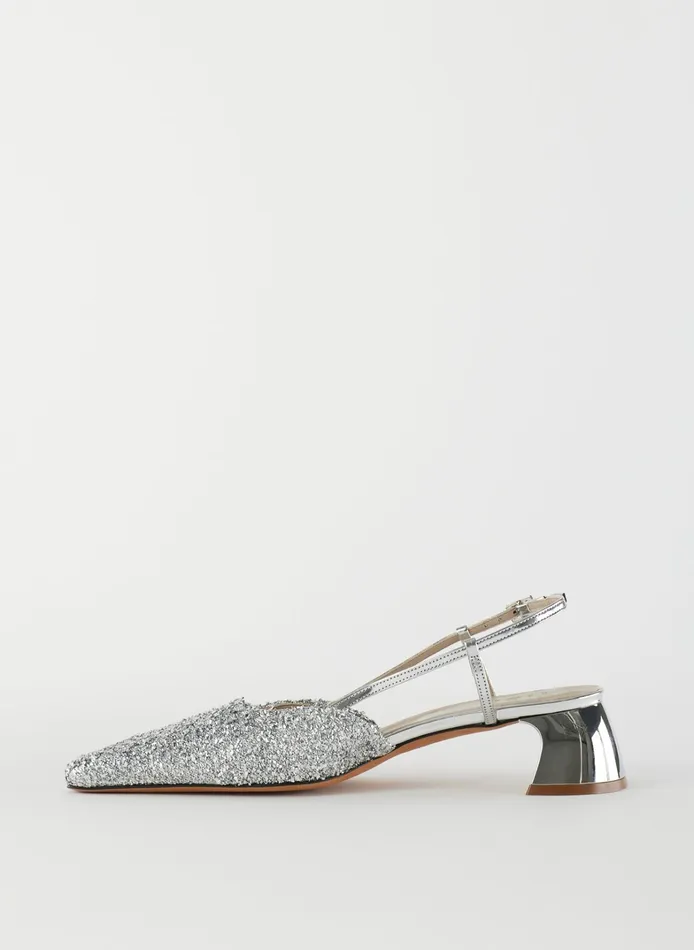 Women Tibi Heels Curly Victor Slingback
