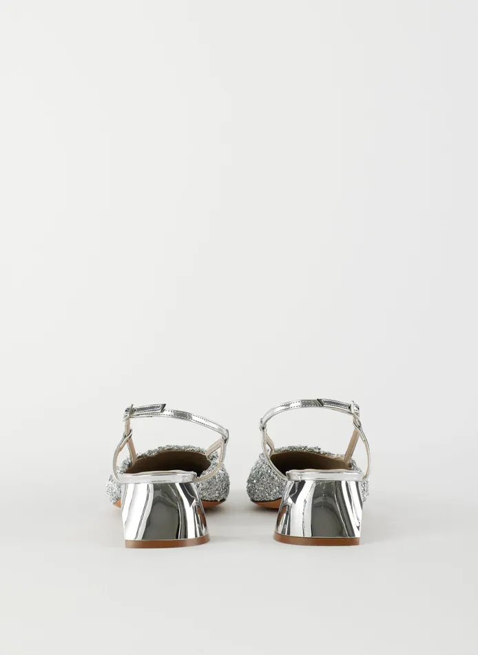 Women Tibi Heels Curly Victor Slingback