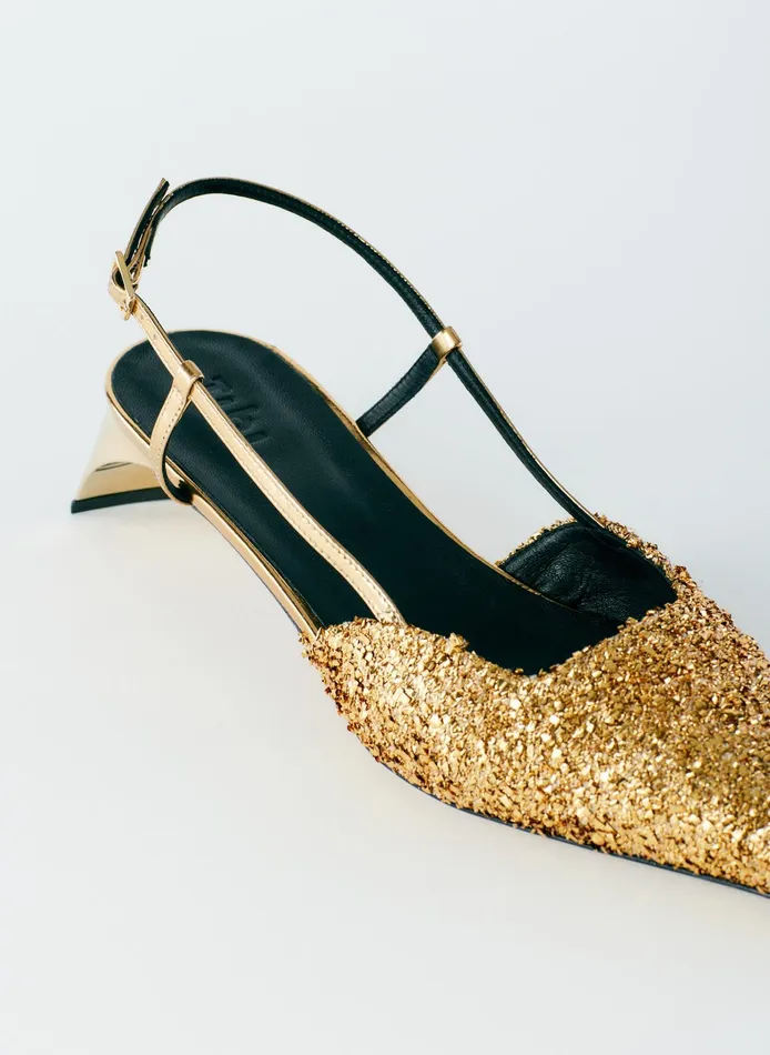 Women Tibi Heels Curly Victor Slingback