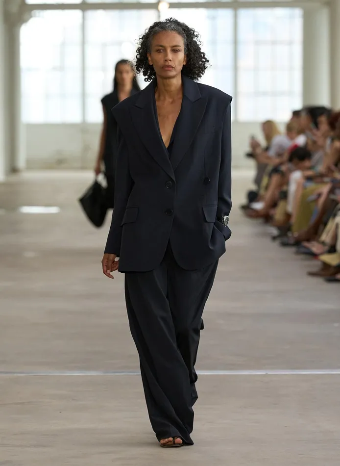 Women Tibi Jackets and Outerwear Tropical Wool Liam Vest