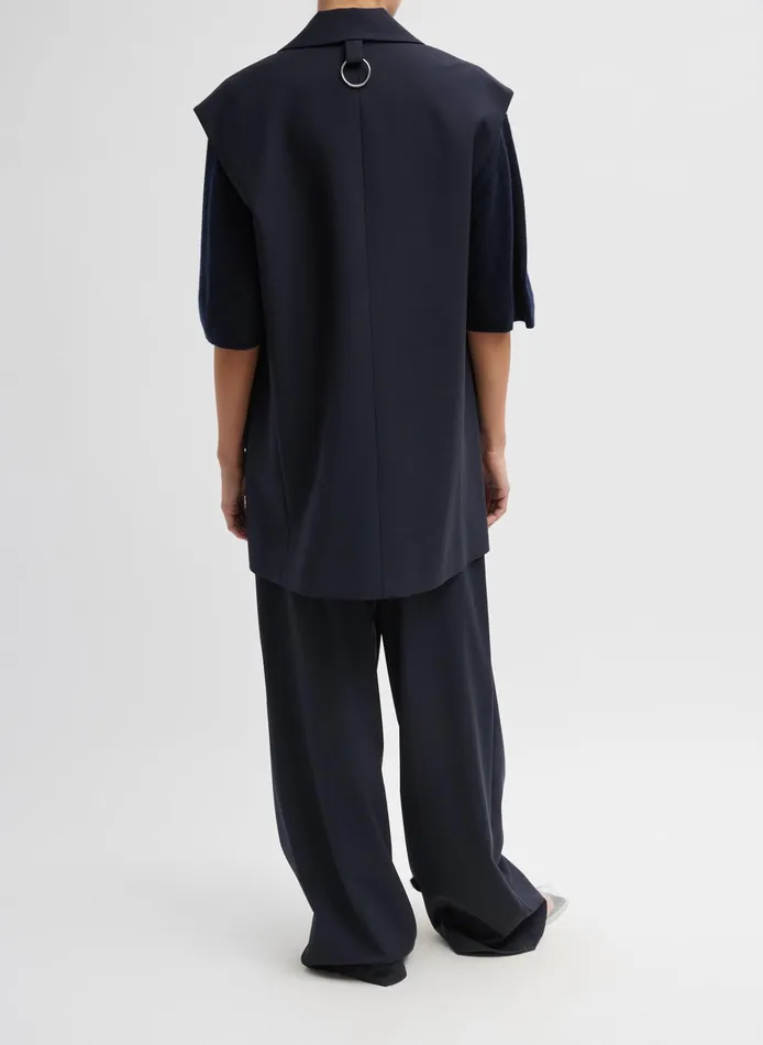 Women Tibi Jackets and Outerwear Tropical Wool Liam Vest