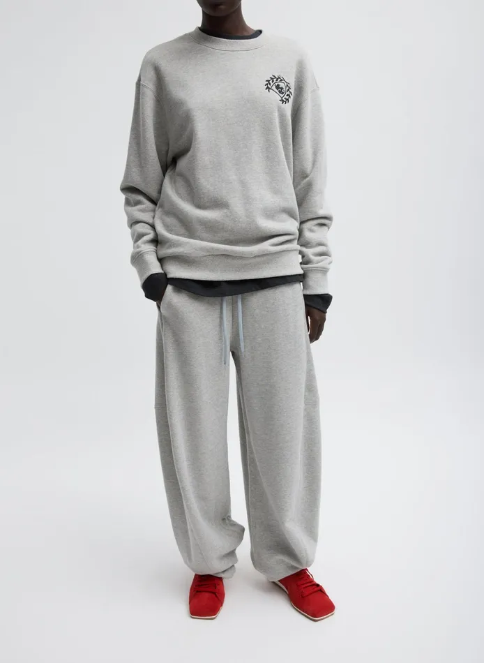 Women Tibi Knitwear and Sweatshirts Embroidered Patch Sweatshirt