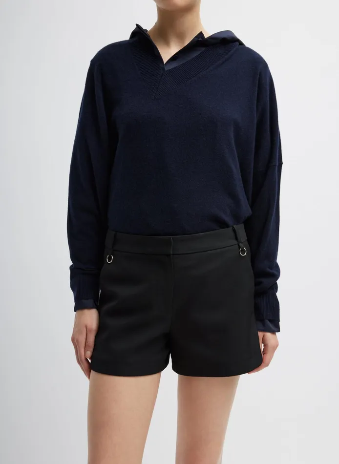 Women Tibi Knitwear and Sweatshirts Washable Cashmere Warp VNeck Pullover