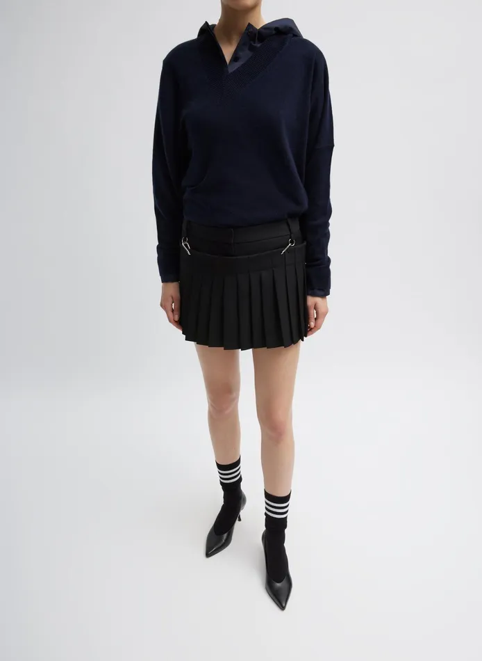 Women Tibi Knitwear and Sweatshirts Washable Cashmere Warp VNeck Pullover