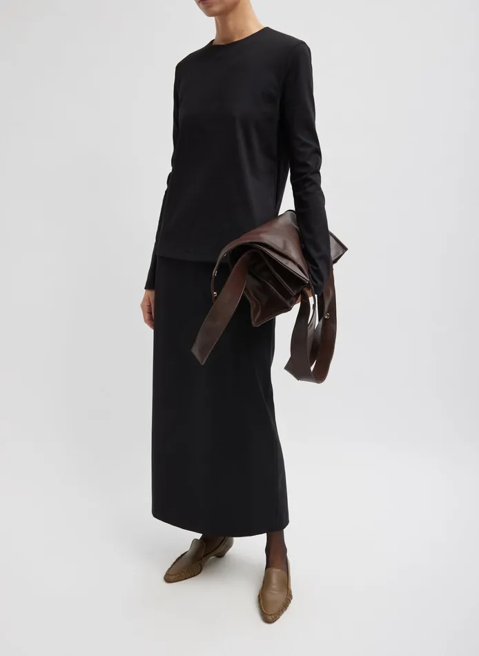 Women Tibi Skirts Compact Ultra Stretch Knit Pencil Skirt