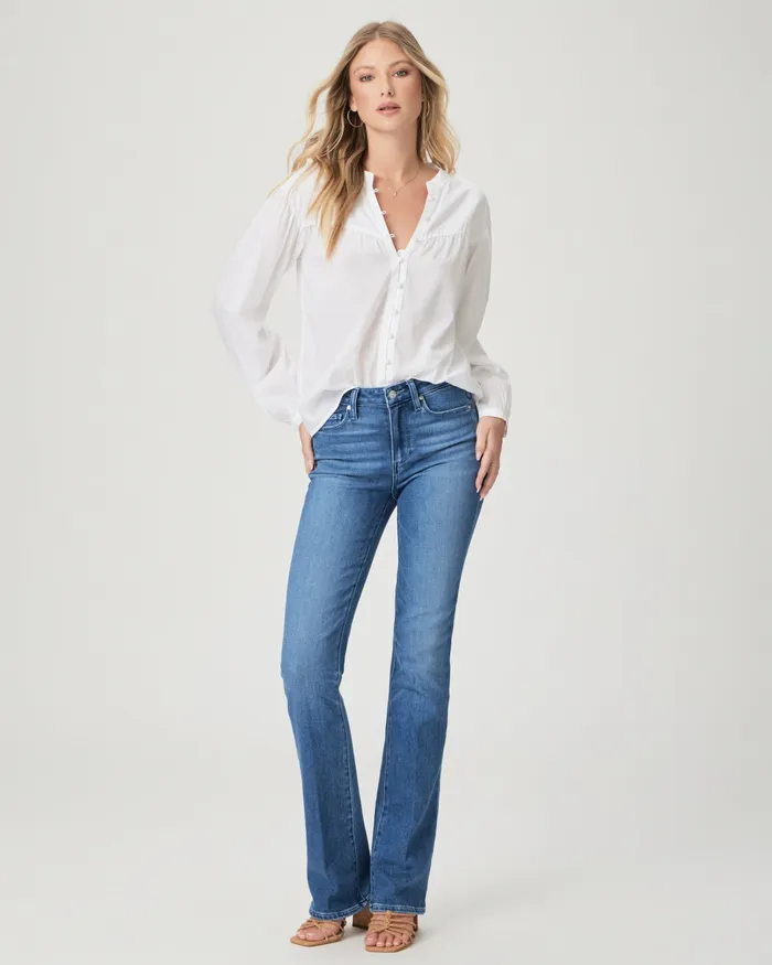 Women Tops and Blouses PAIGE Marline Shirt 8211 White Women Tops and Blouses PAIGE Marline Shirt 8211 White