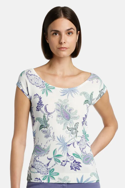 Women Tops and TShirts Luisa Spagnoli Corno Corno Purple Women Tops and TShirts Luisa Spagnoli Corno Corno Purple