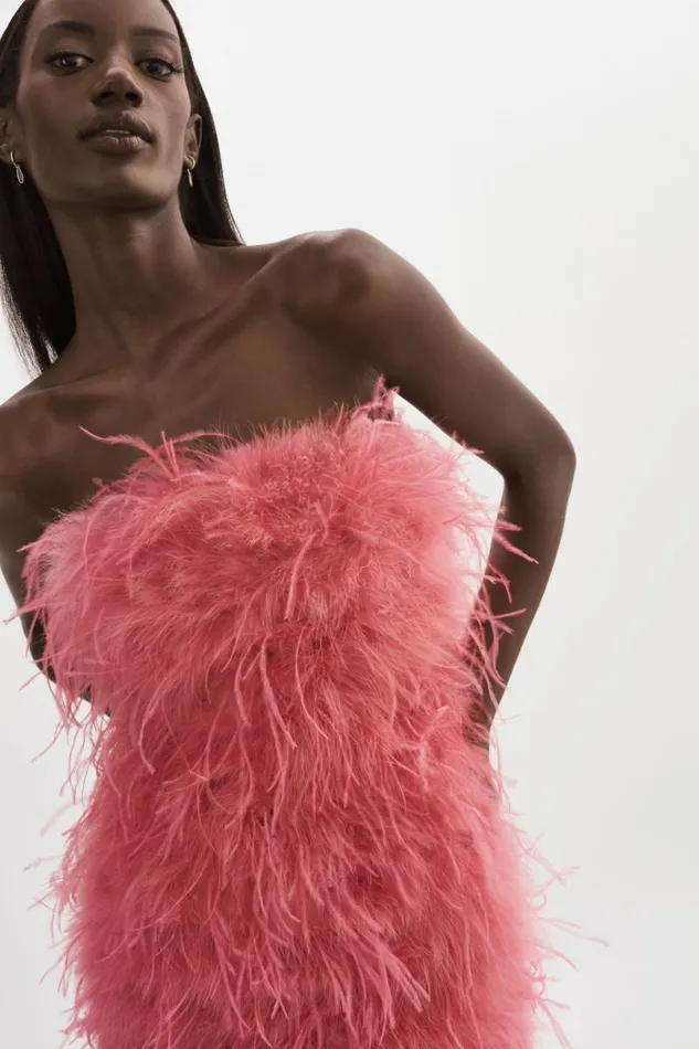 Women TRIANA Feather Dress Rosie LAMARQUE Dresses Women TRIANA Feather Dress Rosie LAMARQUE Dresses