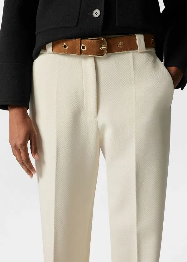 Women Trousers and Other Stories Wide PressCrease Trousers Cream