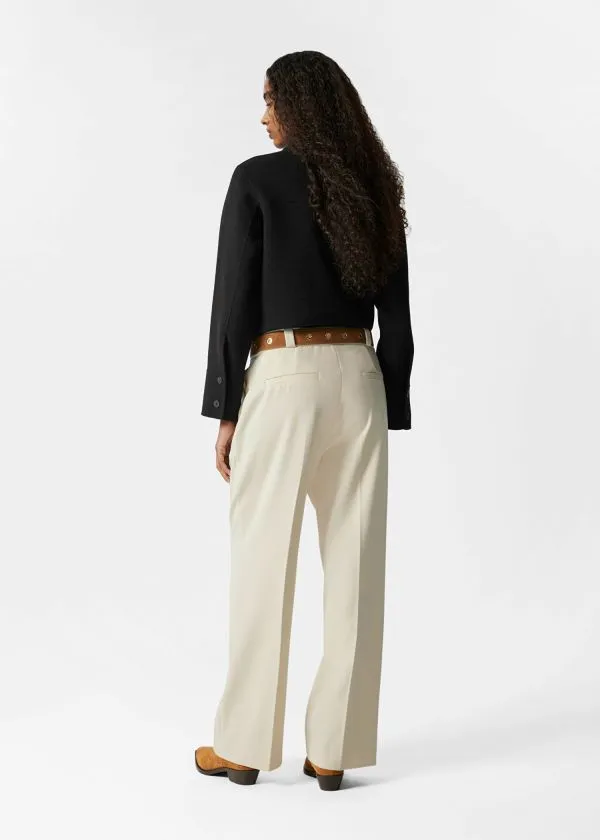 Women Trousers and Other Stories Wide PressCrease Trousers Cream