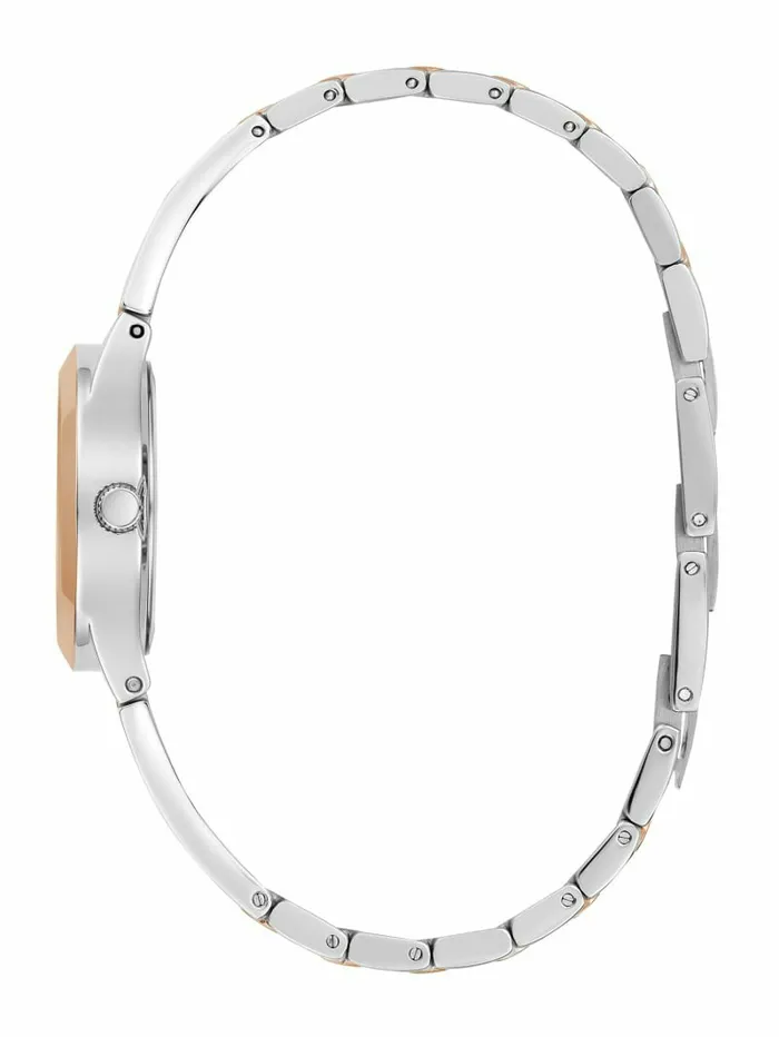 Women TwoTone Analog Watch Silver Watches GUESS Women TwoTone Analog Watch Silver Watches GUESS