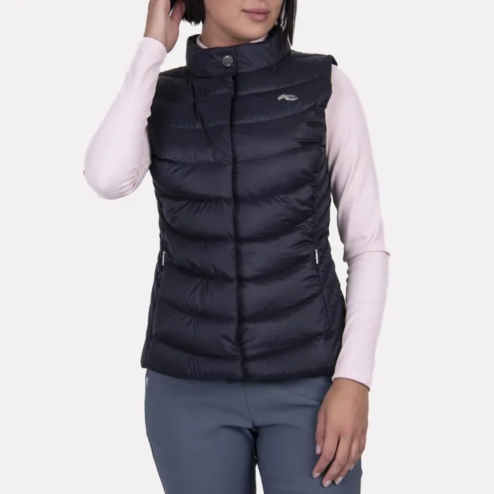 Women Upton Down Vest Deep Space KJUS Jackets and Vests