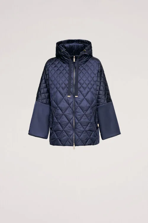 Women Vaporoso Vaporoso Blue Outerwear Luisa Spagnoli Women Vaporoso Vaporoso Blue Outerwear Luisa Spagnoli