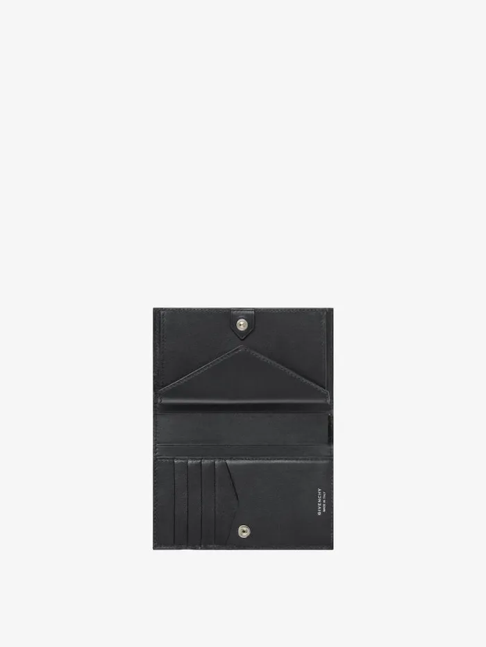 Women Wallets and Card Holders Givenchy Antigona Wallet In Box Leather Black Women Wallets and Card Holders Givenchy Antigona Wallet In Box Leather Black