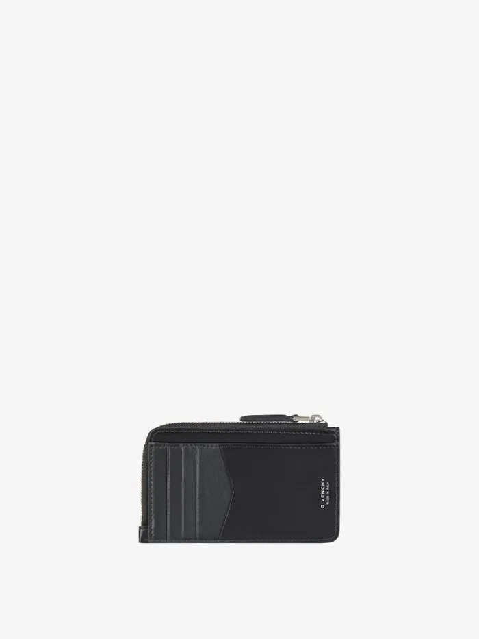 Women Wallets and Card Holders Givenchy Antigona Zipped Card Holder In Box Leather Black Women Wallets and Card Holders Givenchy Antigona Zipped Card Holder In Box Leather Black