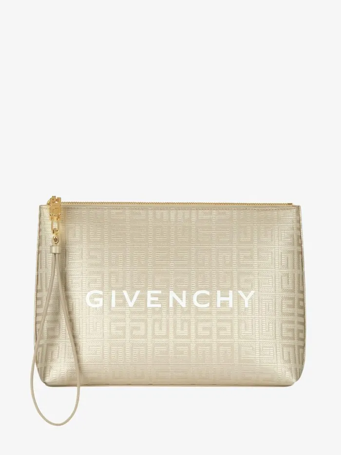 Women Wallets and Card Holders Givenchy GIVENCHY Travel Pouch In 4G Coated Canvas Natural Beige Women Wallets and Card Holders Givenchy GIVENCHY Travel Pouch In 4G Coated Canvas Natural Beige