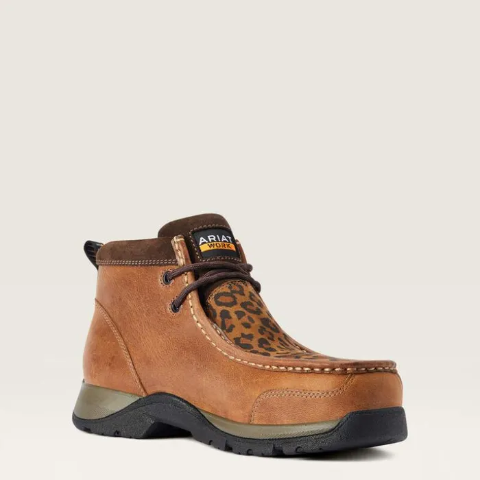 Work Boots and Shoes Women Ariat Edge LTE Moc Composite Toe Work Boot Desert Brown Work Boots and Shoes Women Ariat Edge LTE Moc Composite Toe Work Boot Desert Brown