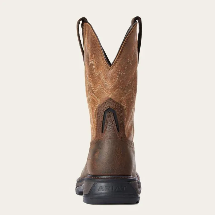 Work Boots Men Ariat Big Rig Work Boot Rye Brown
