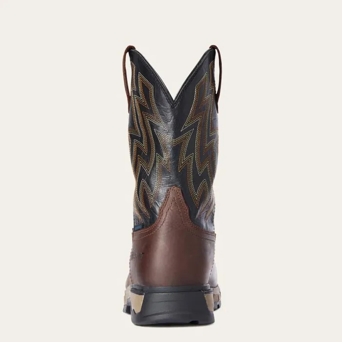 Work Boots Men Ariat Rebar Flex Western Waterproof Composite Toe Work Boot Dark Brown Work Boots Men Ariat Rebar Flex Western Waterproof Composite Toe Work Boot Dark Brown