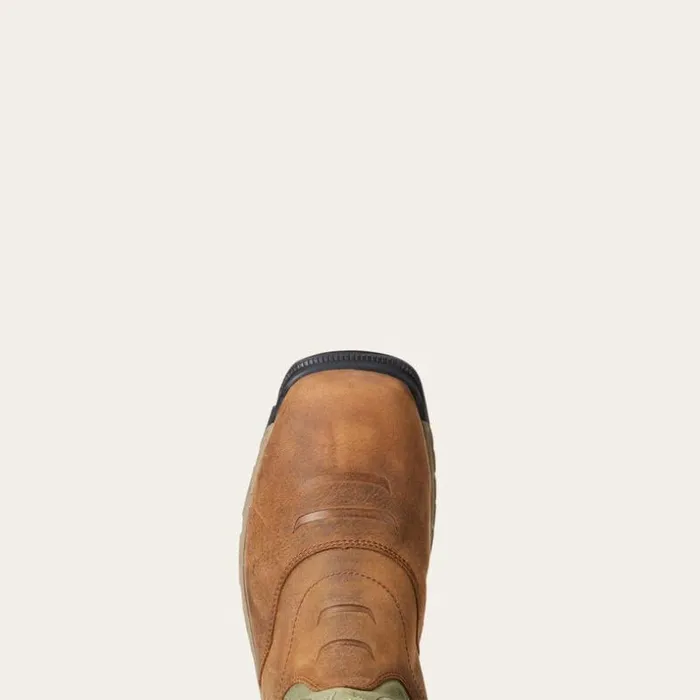Work Boots Men Ariat Rebar Flex Western Waterproof Work Boot Rye Brown Work Boots Men Ariat Rebar Flex Western Waterproof Work Boot Rye Brown