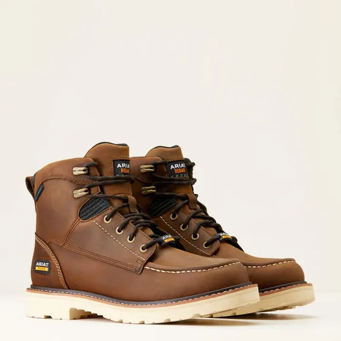 Work Boots Men Ariat Rebar Lift 6034 Waterproof Work Boot Distressed Brown Work Boots Men Ariat Rebar Lift 6034 Waterproof Work Boot Distressed Brown