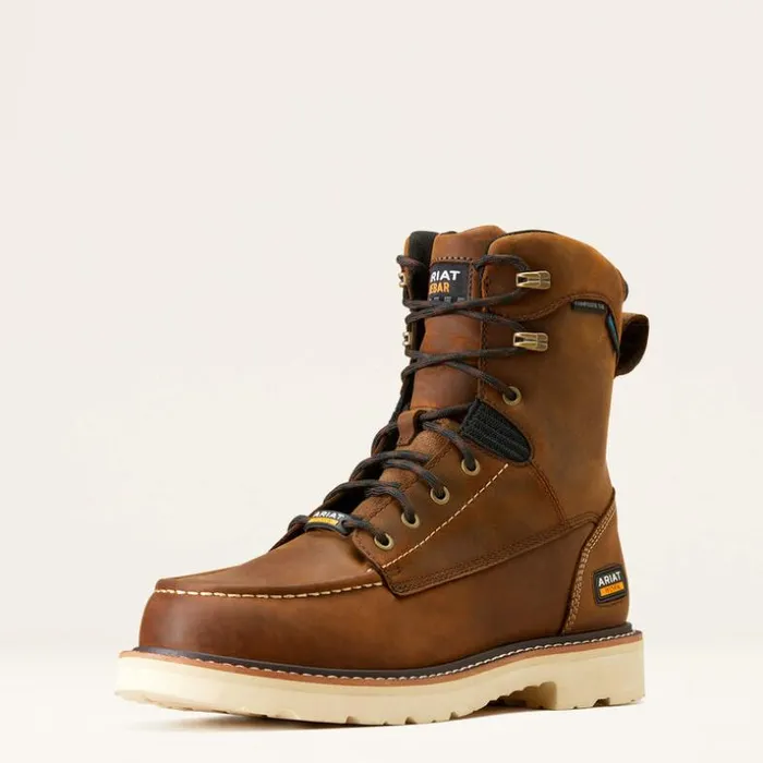 Work Boots Men Ariat Rebar Lift 8034 Waterproof Composite Toe Work Boot Distressed Brown Work Boots Men Ariat Rebar Lift 8034 Waterproof Composite Toe Work Boot Distressed Brown
