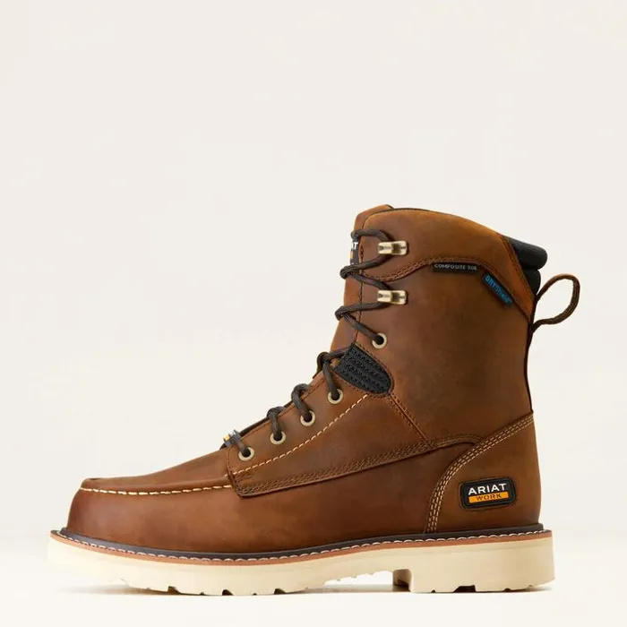 Work Boots Men Ariat Rebar Lift 8034 Waterproof Composite Toe Work Boot Distressed Brown Work Boots Men Ariat Rebar Lift 8034 Waterproof Composite Toe Work Boot Distressed Brown